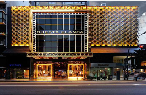 兰坪门头设计与商业空间的纽带。