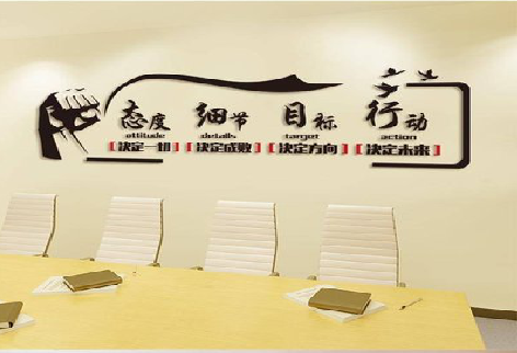 兰坪企业文化墙主要展示什么？