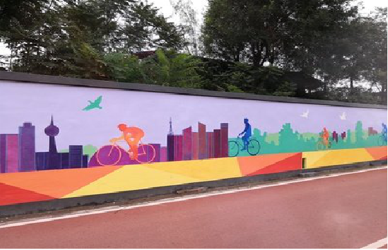 兰坪墙体彩绘-围墙