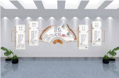 兰坪企业文化墙设计的核心要素。