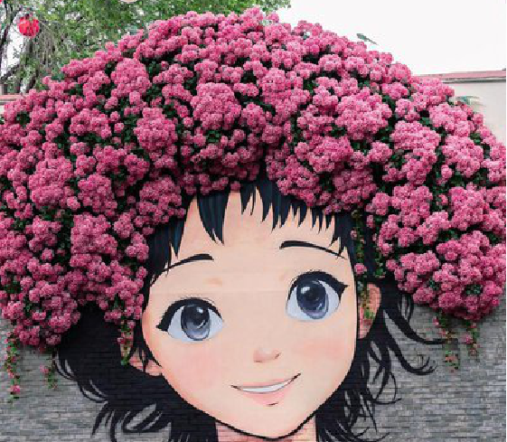 兰坪墙体彩绘-网红墙打卡