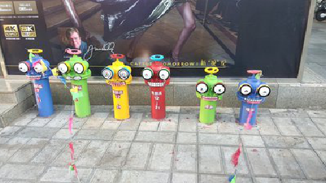 兰坪商业区彩绘