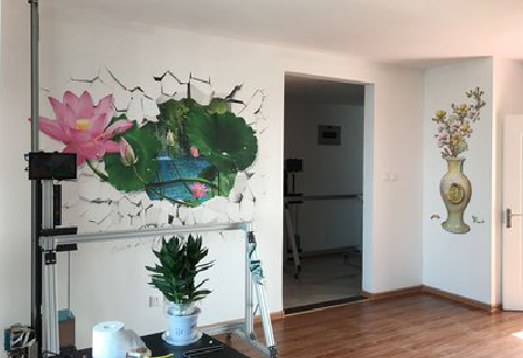 兰坪墙体彩绘相比墙纸的优势。