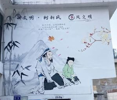 兰坪分享几个墙绘保养知识。