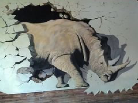 兰坪在墙绘中，如何绘制3D效果？